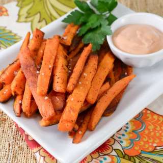 Oven-Baked Sweet Potato Fries