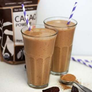 Chocolate Coconut Milkshake (Vegan)