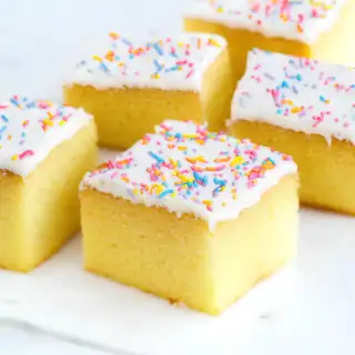 Vanilla Tray Bake