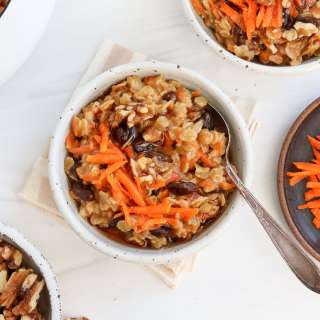 Carrot Cake Oatmeal