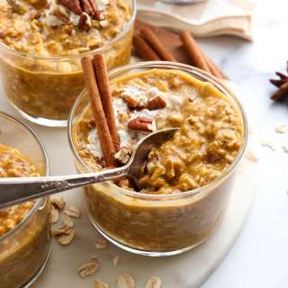 Pumpkin Latte Overnight Oats