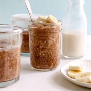 Chocolate Overnight Oats (Dairy-Free!)