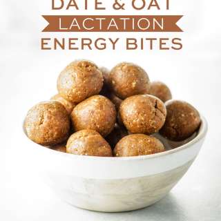 Date & Oat Lactation Energy Bites (Vegan & Gluten-Free)