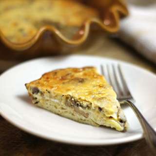 Mushroom & Gruyere Pie