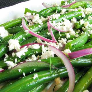 Green Beans with Feta and Dill