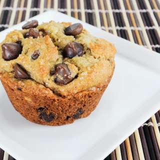 Banana Peanut Butter Chocolate Chip Muffins