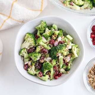 Broccoli Salad Recipe (No Mayo!)