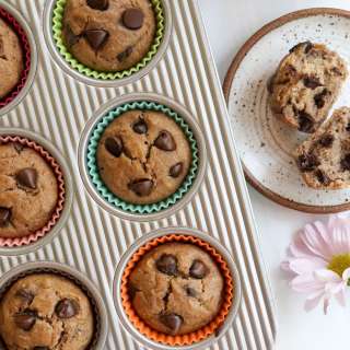 Banana Buckwheat Muffins