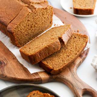 Oat Flour Pumpkin Bread