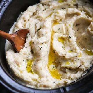 Slow Cooker Mashed Potatoes