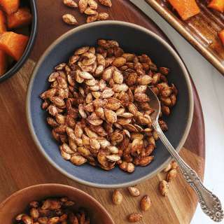 Roasted Squash Seeds