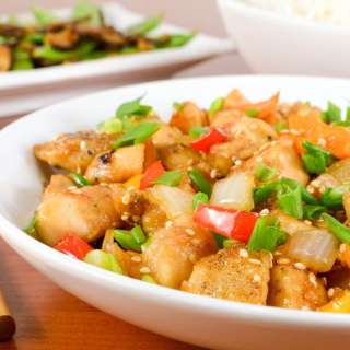 Healthy Sesame Chicken