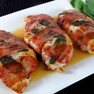 Lemony Chicken Saltimbocca