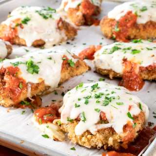 Crispy Chicken Parmesan