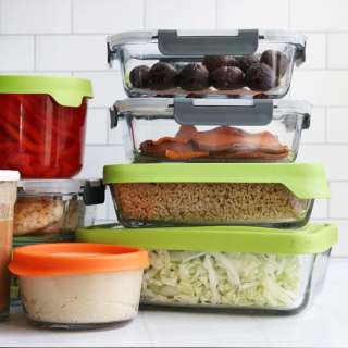 65 Healthy Meal Prep Ideas: Lunch Bowls with Thai Peanut Dressing