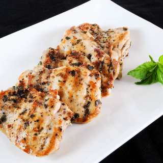 Basil Marinated Chicken Thighs