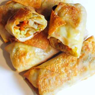 Baked Vegetable Egg Rolls