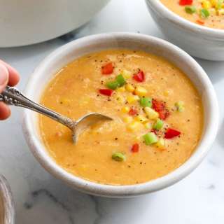 Amazing Vegan Corn Chowder