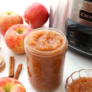 Slow Cooker Applesauce (No Added Sugar)
