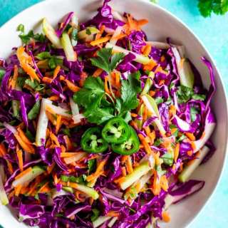 Cilantro Lime Chayote Slaw