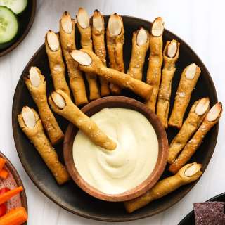Witch Finger Pretzels