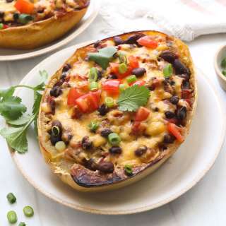 Southwest Stuffed Spaghetti Squash