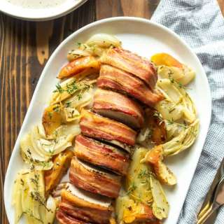 Bacon Wrapped Pork Tenderloin