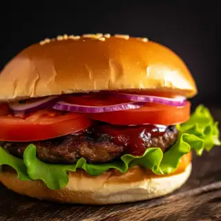 Homemade Hamburger