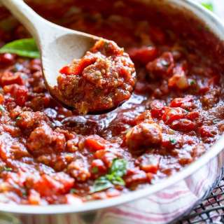 Easy Sausage Marinara Sauce Recipe