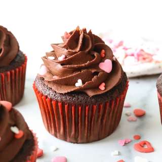 Chocolate Almond Flour Cupcakes