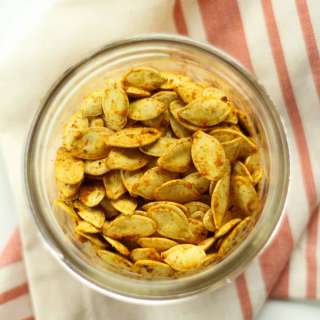 Curry Roasted Pumpkin Seeds