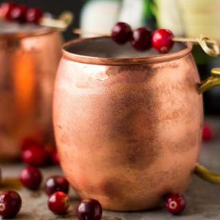 Cranberry Irish Mule
