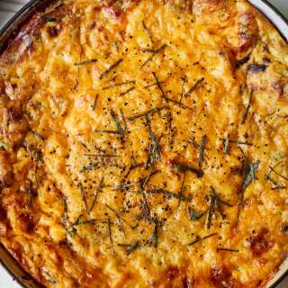 Caramelized Zucchini Frittata