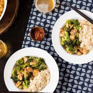 Healthier One Pan Orange Chicken and Broccoli