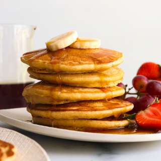 Oat Flour Pancakes