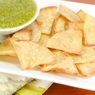 Homemade Baked Tortilla Chips