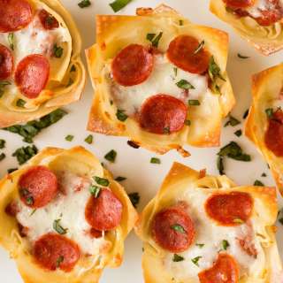 Mini Pizza Dip Cups