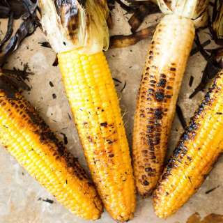 Charred Grilled Corn