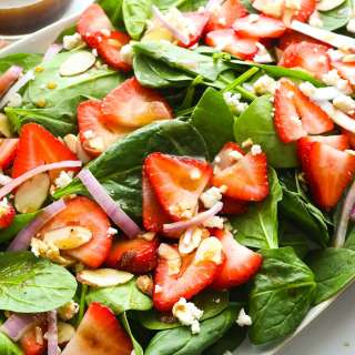 Spinach Strawberry Salad Recipe