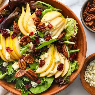 Pear & Gorgonzola Salad Recipe