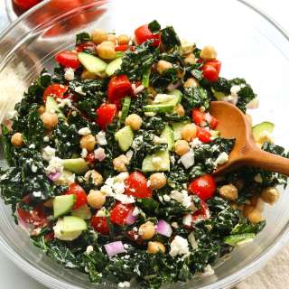 Kale Feta Salad Recipe