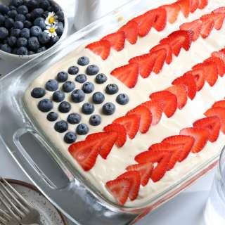 Flag Cake