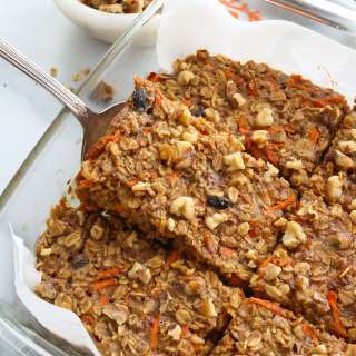 Carrot Cake Baked Oatmeal