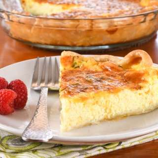 Three Cheese Quiche