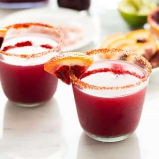 Blood Orange Margarita with Smoky Salt