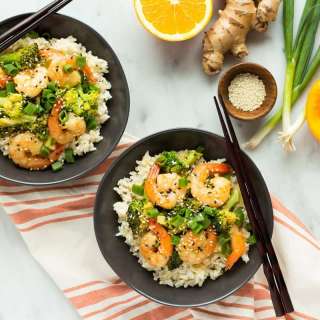Orange Sesame Shrimp