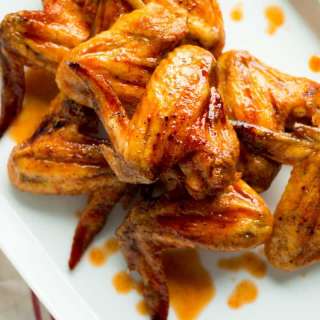 Sriracha Brown Sugar Baked Wings