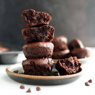 Date Brownies (No Flour!)