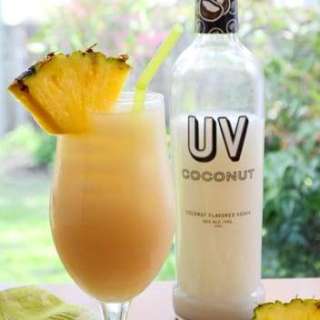 Coconut Vodka and Pineapple Juice