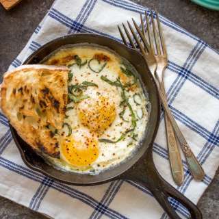 Oven Baked Eggs
